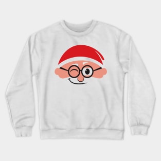 Santa Face Crewneck Sweatshirt